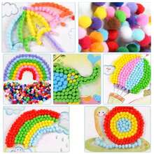 100/200pcs Colorful Balls, Suitable For DIY Crafts, Valentine's Day Decoration, Christmas Gifts, Christmas Decoration - Multicolor - View 5
