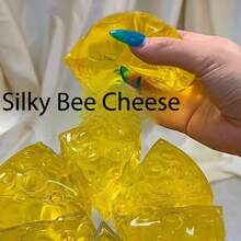 1 pièce Jouet anti-stress en forme de fromage au miel, jouet à presser à rebond super lent, jouet anti-stress créatif et original, jouet de soulagement du stress pour adolescents et adultes, cadeau d'anniversaire, cadeau de vacances, cadeau - Multicolore - Voir 4