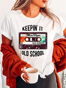 Women T-Shirts - White - View 1
