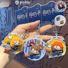 Warner Bros 1pc Authentic Harry Potter Series Keychain Pendant, Cartoon Character Keychain, Car Bag Accessory, Valentine's Day Gift For Friends, Travel Daily Wear, Collector's Item, Perfect Birthday Gift - Party Favor - Holiday Gift (Random Style) - Multicolor - View 4