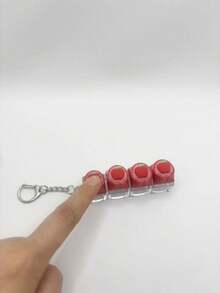 Cat Paw Keycap Keychain, Cute Couple Key Ring, Creative Men's Keychain, Holiday Gift & Bag Charm - Color - View 5