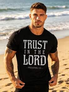 Men T-Shirts - Black - View 1