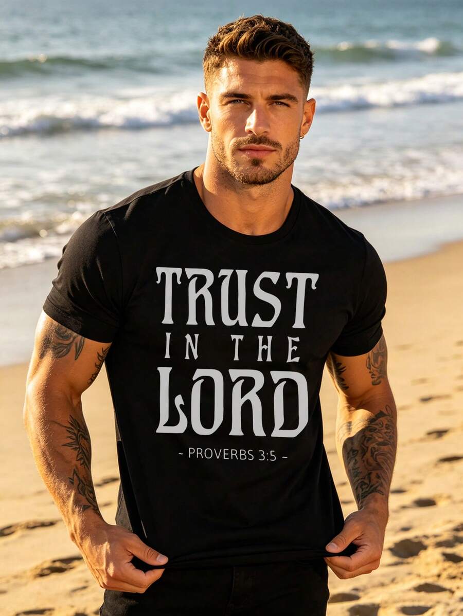 Men T-Shirts - Black - View 1