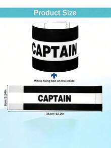 Sports Captain Armband, Adjustable Football Armband, Player Armband, Flexible Design, Suitable For Outdoor Activities, Football, Rugby, Basketball, Volleyball, Team Football Accessories - Multicolor - View 11