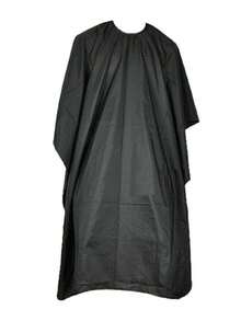 1pc/Barber Cape - Black Barber Cape For Hair Salon Adult Perm Dye Haircut Shoulder Cover Hair Salon Non-Stick Hair Fragments Home Use Cape Easy To Clean And Store - Multicolor - View 9