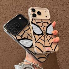 Phone Case: Spider For Man Phone Case For Apple 17, Suitable For  Cartoon Creative  Brand M's For  17/17 ProMax/Air/16Pro/15/14Plus/13/12/11  Trd Spider Web Print Protective Case.Holiday Accessories. - Purple - View 6