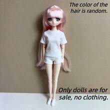 Búp bê BJD thời trang phong cách Anime 11,81 inch, khớp nối linh hoạt - Mô hình bánh kem dễ thương hoàn hảo để sưu tầm, búp bê BJD có thể tùy chỉnh, món quà sinh nhật, năm mới, lễ Phục sinh, Giáng sinh tuyệt vời. - Nhiều màu - Xem 22