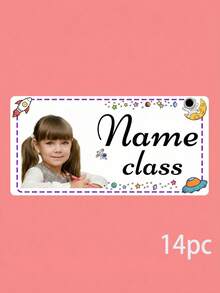 14/27/58pcs Stiker Foto Nama Anak yang Dapat Disesuaikan, Stiker Foto Anak yang Dapat Dikustomisasi, Cocok untuk Sekolah Dasar, Map PR dan Perlengkapan Seni, Stiker Mainan Anak yang Dapat Dikustomisasi, Dot Bayi dan Perlengkapan Penitipan Anak - MultiWarna - View 21