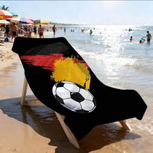 Toalhas de praia e lençóis de banho - 1 unidade (45cm x 145cm) - Ver 3