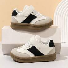 1 Pair Fashionable Baby Sports Shoes, Soft Breathable Fabric, Lightweight Cushioning Non-Slip Sole, Caring For Baby's Little Feet. Multiple Colors Available, Suitable For Running And Jumping, Essential For Cute Babies! - White - View 1