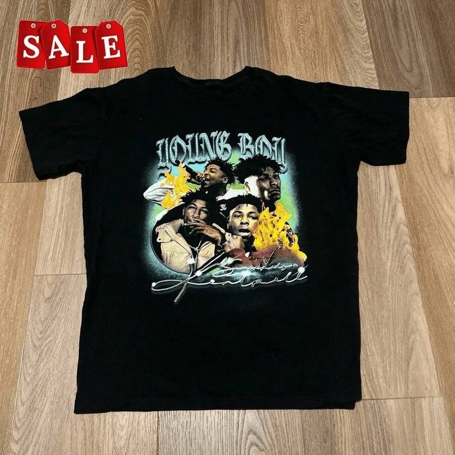 2026 VTG Drake CLUB PARA DISE TOUR Cotton Black S-5XL T-Shirt All Sizes - 後退 - 查看 1
