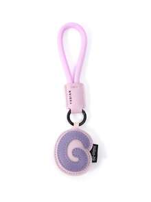 1pc PU Leather 3D Letter A-Z Keychain Pendant, Women's Fashion Bag Backpack Charm With Round Ring Buckle - Suitable For Valentine's Day Gift Or Decoration - Multicolor - View 33