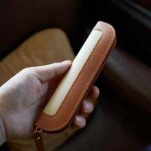 1pc, Compact Portable Pencil Case, Palm-Sized Portable Storage Protective Sleeve - Multicolor - View 2