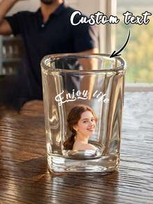 Custom Photo Wine Glasses, Personalized Photo And Text Customization, Custom Photo Shot Glass, Shot Glass With Picture, Shot Glass With Picture, Custom Shot Glass,Custom Birthday Shot Glasses,Custom Birthday Shot Glass, Personalized Photo Shot Glass - Multicolor - View 4