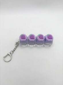 Fidget Toy Keychain - Multi-Key Press Pendant, Portable Keyboard Clicker, For Focus And Relaxation, Stress Relief Desk Toy, Ideal Gift For Adults - Color - View 9