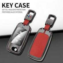 For Changan CS35/CS15/CS75/Yidong/Yuexiang V7 Dedicated Key Cover Zinc Alloy 3-Button Folding Protective Shell - Multicolor - View 8