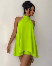 Women Jumpsuits - Yellow - View 2