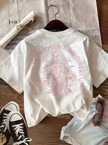 Women T-Shirts - White - View 3