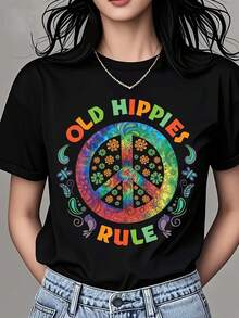 Women T-Shirts - Black - View 1