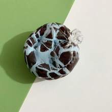 Creative Mint Mango Dark Chocolate Handmade Ball, Crunchy Stress Relief Toy, Makes Sound When Squeezed, Moldable - Multicolor - View 9