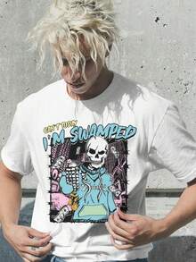 VintageShirt To Match SB Low Visty - Cant Today Im Swamped Unisex Shirtsummer Tops - White - View 1