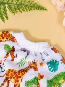 3pcs Random Color Pet Jumpsuit Pajamas, Adjustable Size, Suitable For Small And Medium Dogs - Multicolor - View 10