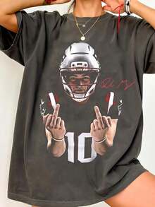 2026 ComfortColors Cole The Fall Off T-Shirt Unisex Rap Tee - Back 5 - View 1