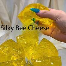 1 pièce Jouet anti-stress en forme de fromage au miel, jouet à presser à rebond super lent, jouet anti-stress créatif et original, jouet de soulagement du stress pour adolescents et adultes, cadeau d'anniversaire, cadeau de vacances, cadeau - Multicolore - Voir 5