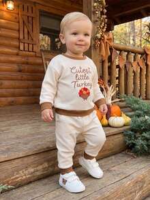 Newborn Baby Sweatshirts - Apricot - View 2