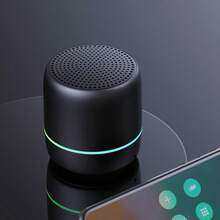 Mini altavoz Bluetooth portátil con graves potentes, micrófono HIFI de silicona con cancelación de ruido, altavoz inalámbrico para música. - Ver 8