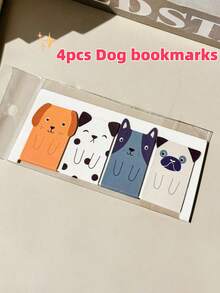 Cartoon Animal Magnetic Bookmarks, Creative Comic Magnetic Bookmarks, Exquisite Cute Student Stationery Gift, Book Decoration Clip, Reading Marker Index Textbook Page Clip, Back To School Essential - Bookmark - View 13