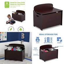 Toy Storage - Dark Chocolate - View 1