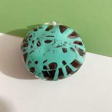 Creative Mint Mango Dark Chocolate Handmade Ball, Crunchy Stress Relief Toy, Makes Sound When Squeezed, Moldable - Multicolor - View 15