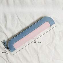 1pc, Compact Portable Pencil Case, Palm-Sized Portable Storage Protective Sleeve - Multicolor - View 6