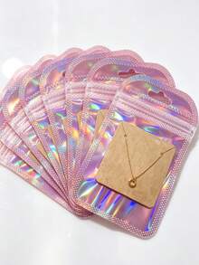 10/20/30pcs Necklace Storage Cards Jewelry Bracelet Display Stand - Multicolor - View 3