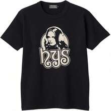 Vintage[] 02261CT13 FUTURE DAYS BLACK T-Shirt Official Online Store Men's Summer Tops - Black - View 1