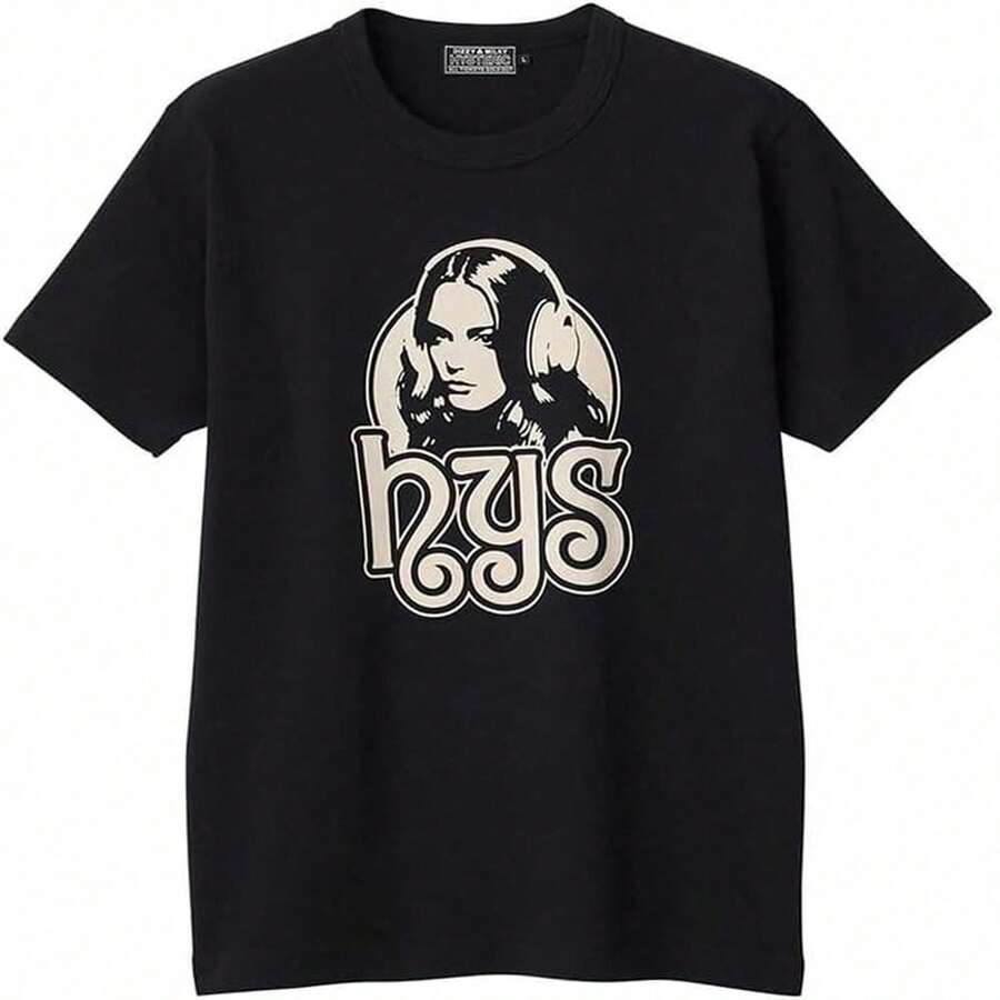 Vintage[] 02261CT13 FUTURE DAYS BLACK T-Shirt Official Online Store Men's Summer Tops - Black - View 1