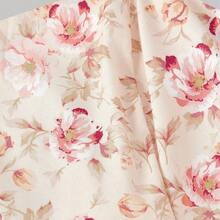 yonghongmaoyi1  MOD Vestido bohemio de mujer con estampado floral vintage - Perfecto para vacaciones, ocasiones románticas; Vestido floral de playa adecuado para vacaciones, citas, picnics, fiestas, bailes de graduación, festivales y cumpleaños; Estilo vintage romántico de corte - Amarillo claro - Ver 9