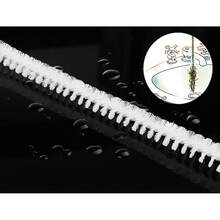 1pc Drain Cleaning Brush, Kitchen Sink Drain Clog Remover Brush, Flexible Long Pipe Hair Clogs Catcher Cleaner Tool For Toilet, Bathroom Tub - A - View 9