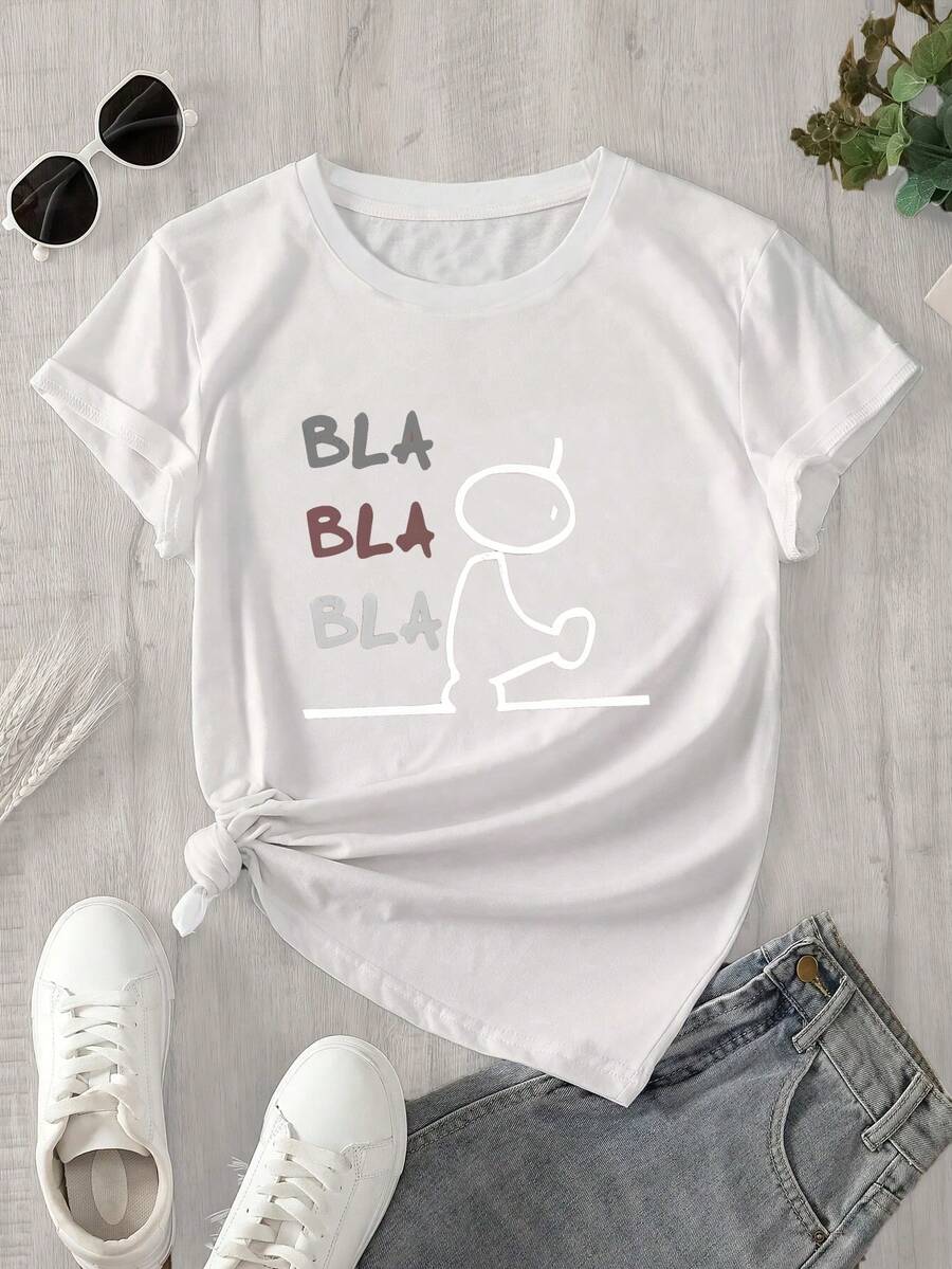 Halloween Graphic T-Shirt - White - View 1