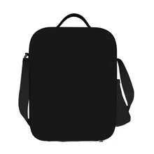 Astronaut    Boys PosterBlack Crossbody Lunch Bag With Adjustable Strap, Insulated Leakproof Cooler - Perfect For On-The-Go Meals & All Outings - 黑色 - 查看 7