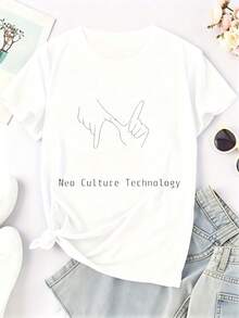 Women T-Shirts - White - View 2