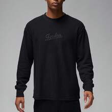 Nike 正版 JORDAN 男款針織休閒圓領套頭運動衫 FN4608-010 - FN4608-010 - 查看 7
