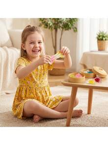 Soft & Squishy Dumpling And Bun Squeeze Toys, Cute Food-Inspired Stress Relief Toys With Glitter Gel And Foam Beads, Soft Slow Rebound Sensory Toys For Stress Relief, Sensory Play, Desk Fidget, Party Favors, Classroom Rewards, Gift Bags And Prizes - Multicolor - View 5
