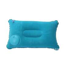 1pc Inflatable Square Pillow, Travel Neck Pillow, Portable U-Shaped Pillow Suitable For Airplane, Lightweight Foldable Nap Pillow Suitable For Travel And Office - Multicolor - View 11