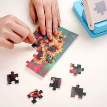Puzzle Punch /10 Adhesive Foams, Easy Puzzle Maker For For 4x6" Puzzles,Portable Puzzle Pieces Puching Machine - Jigsaw Puzzle Machine - View 6
