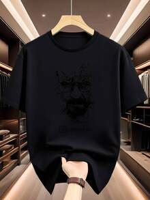 Nueva Camiseta Holgada, Cómoda, Versátil y Suave, Camiseta a la Moda, Top Elástico Estilo Hip-hop, Sensación Exquisita, Textura Juvenil - Blanco - Ver 7