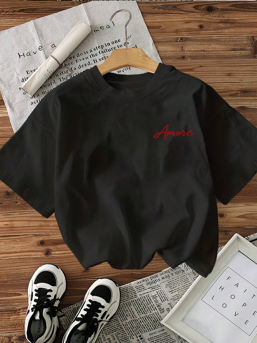 Women T-Shirts - Black - View 1
