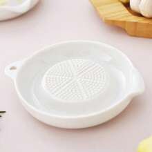 Bộ dụng cụ xay gừng và tỏi bằng gốm sứ, bao gồm thớt, bát và máy xay gừng tỏi thủ công. - Nhiều màu - Xem 9
