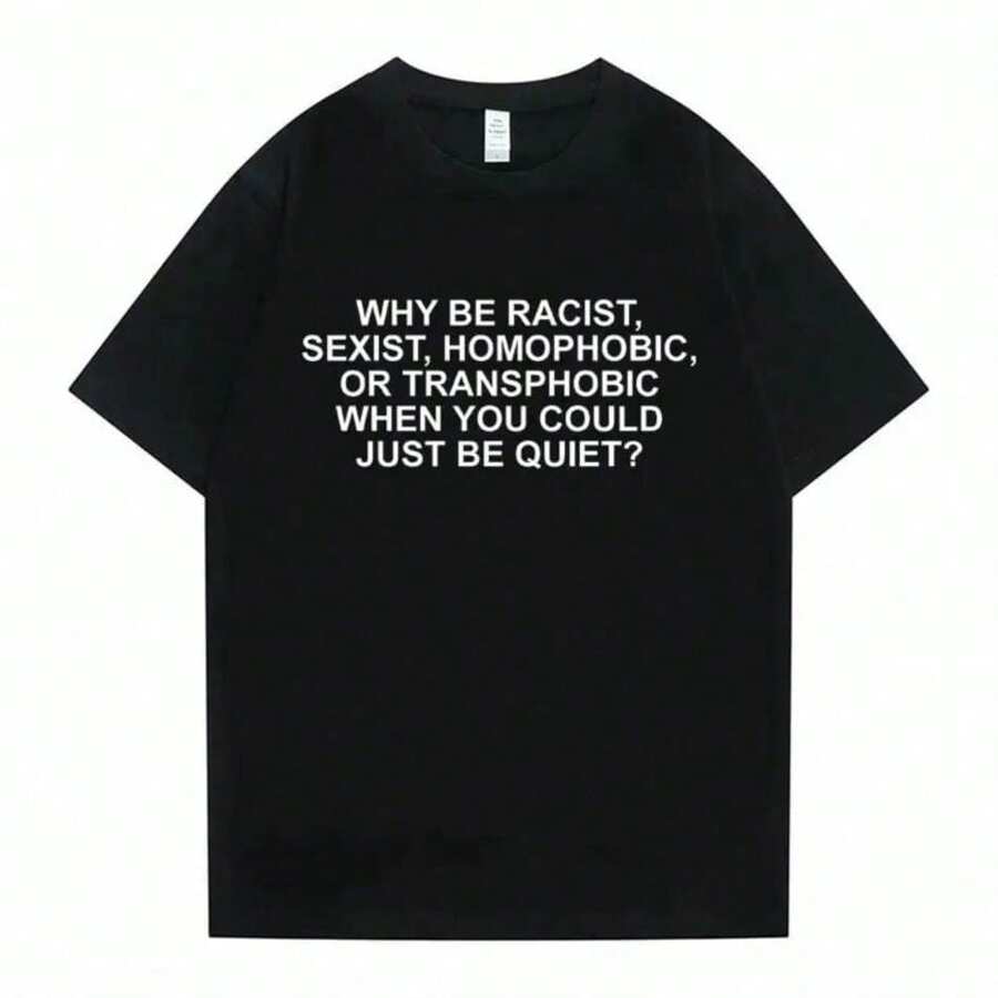 2026 Women's Quality Casual Cotton T-Shirt, Women's T-Shirts With Cartoon And Wine Print, Fun And Fashionable Clothes For Spring Summer, Elegant Women's T-Shirt, Printed T-Shirt For Girls, Unisex Basic T-Shirt - 黑色 10 - 查看 1